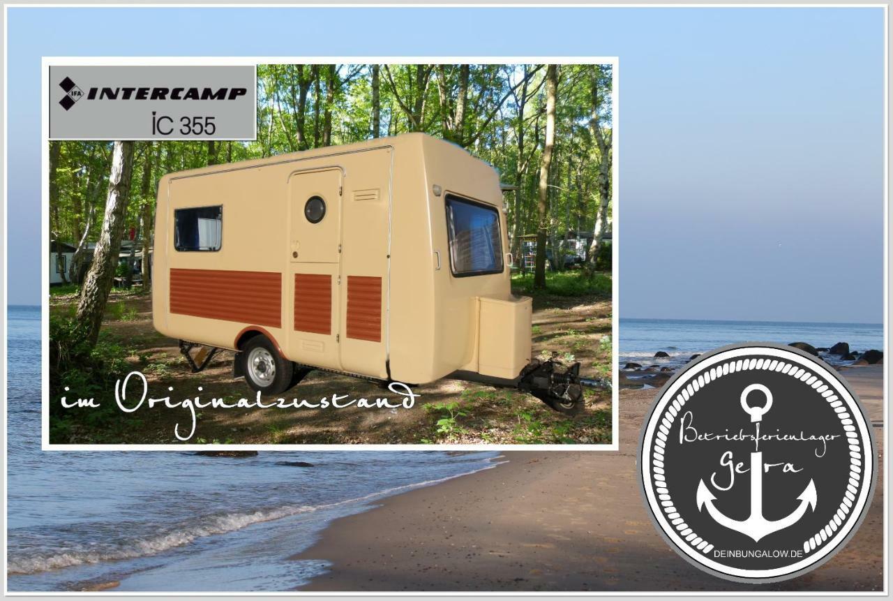 Ddr Kult Wohnwagen Direkt Am Strand Kreptitz Kültér fotó